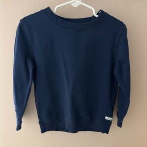 Rugged Butts- Navy Blue Thin Crewneck Sweatshirt- 4T